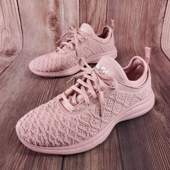 APL Shoes - APL Womens Size 9 Athletic Propulsion Labs Techloom Phantom Pink Running Shoes